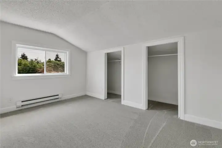 Upper level bedroom.
