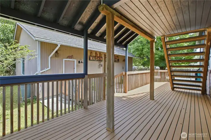A natural extension of the home's living areas.