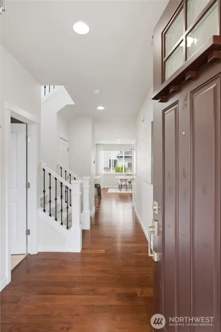 Engineered hardwood throughout the main level!