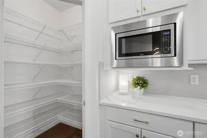 Amazing pantry for all your storage needs!