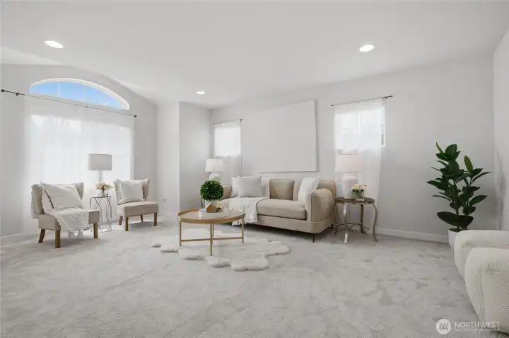 A second living room, play room, or media room!