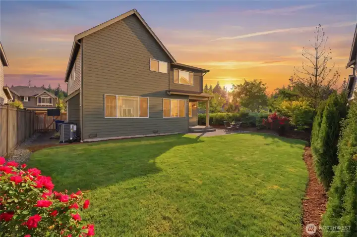 New AC, fully fenced yard, and covered patio.