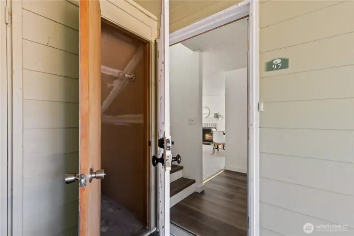 Storage #1 - Front Door