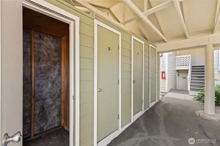 Storage #2 - Covered carport