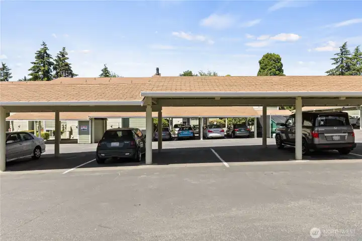 (1) Carport included