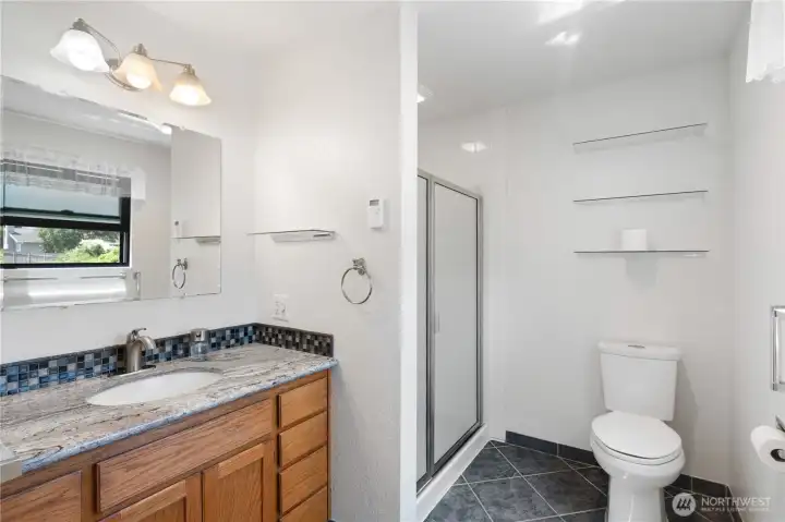 Primary bath upstairs Primary bath upstairs