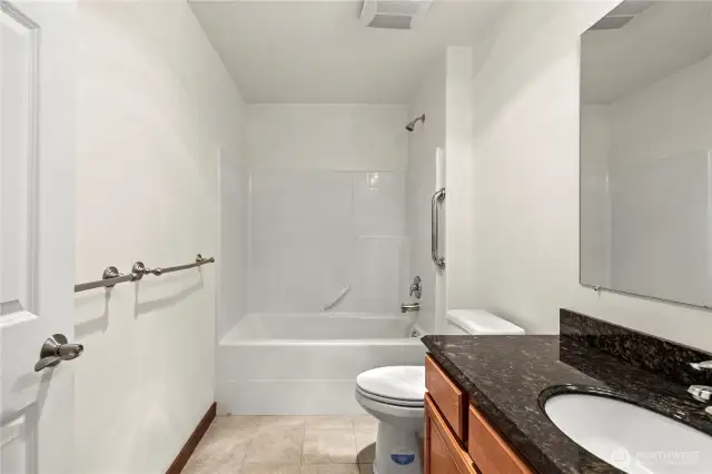 Second guest bath upstairs