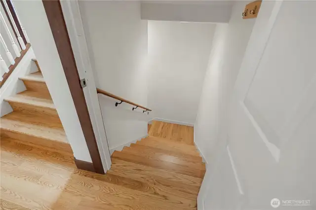 Downstairs to the basement