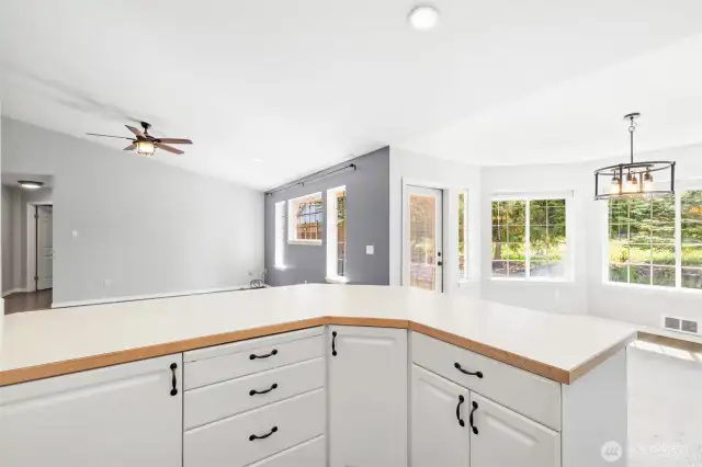 Kitchen-Living room-Dining Room