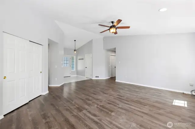 Living room -front entry way