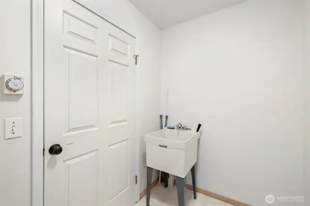 Laundry room sink