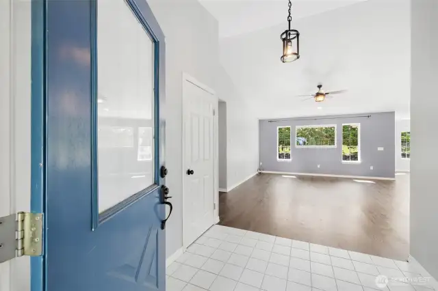 Front entry way