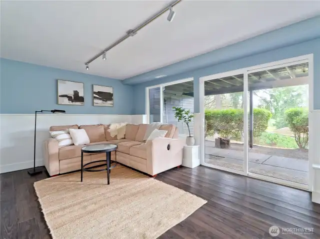Lower level family room