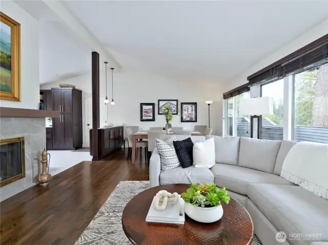 Main level living room