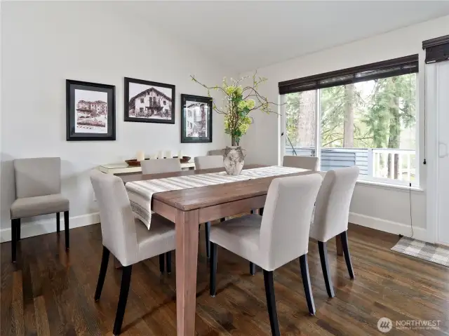 Main level dining room