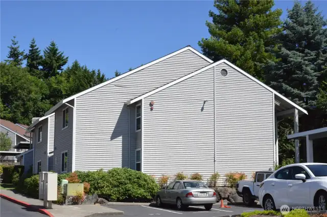 Exterior facing main entrance