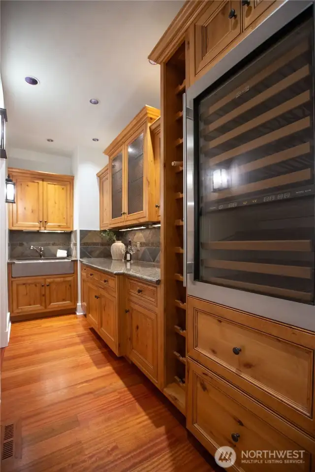 Here is your Butlers Pantry!