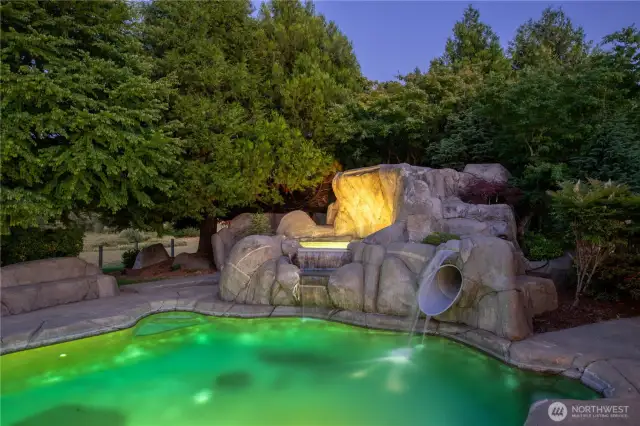 Anyone for a quiet evening swim?