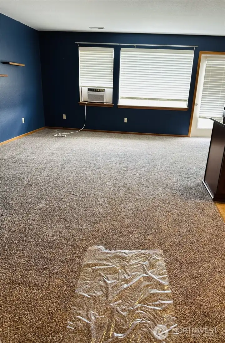 after new carpeting was put in