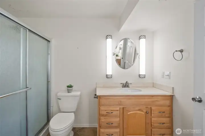 Upper bathroom