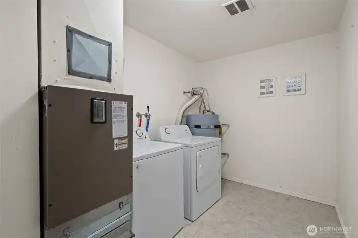 Large laundry room
