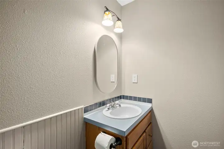 Bedroom #1- half bath