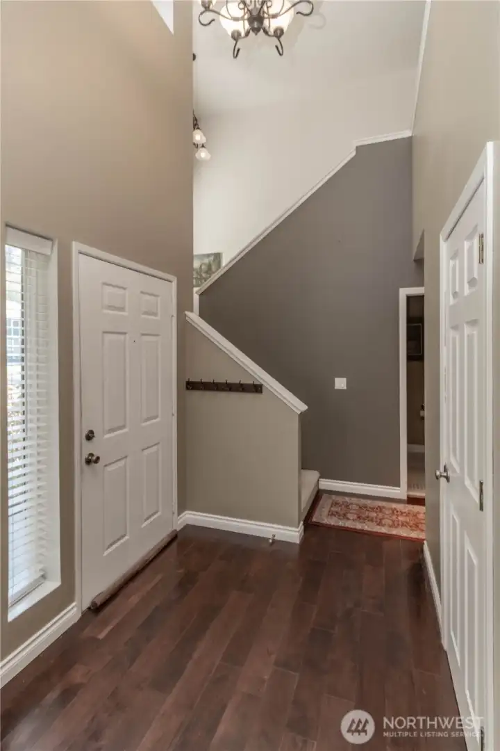Step into soaring ceilings and abundant natural light.