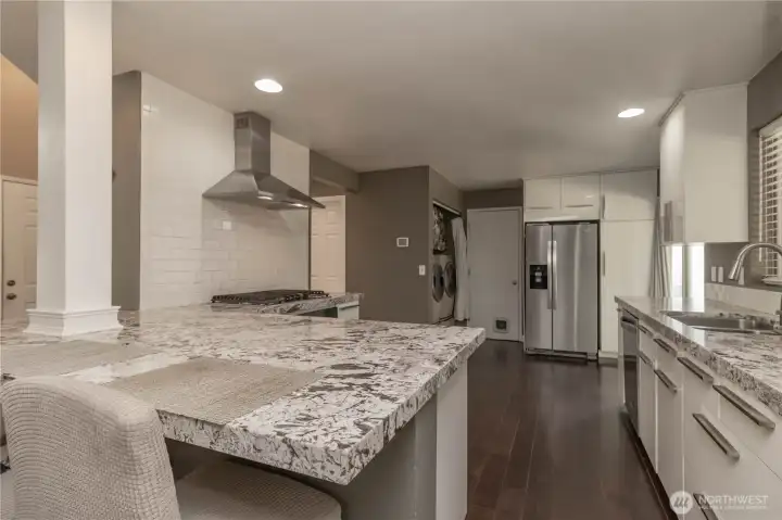 Room to prep, serve, and entertain with ease.