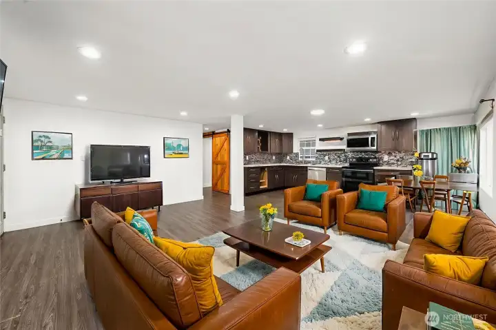 Living Room/Dining Room/Kitchen