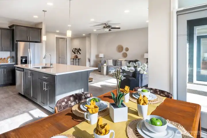 View from dining room