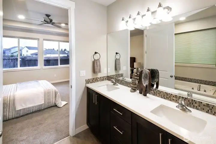 Owner's Suite Bathroom Double sinks