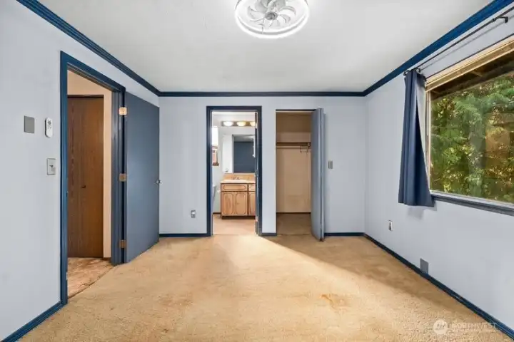 Primary Walk In closet