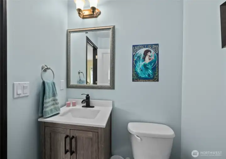 Downstairs Half Bath.