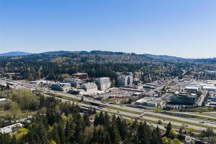 Factoria just minutes away