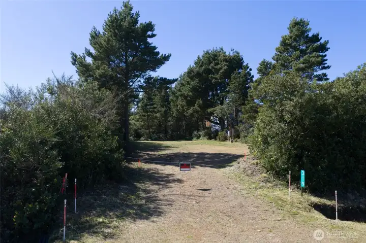 Street view of your new beach front property located on the stunning Pacific Coast!