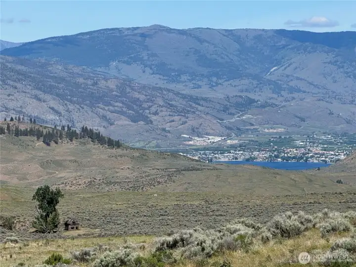 Lake Osoyoos, part of the greater Okanogan Valley in the U.S. and Canada. Be sure to explore this historic house on state ground...right across the fence.