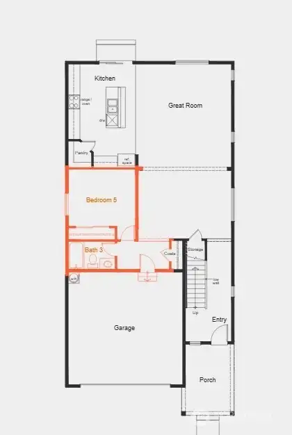 Bedroom 5 with Bathroom 5 with bathroom on main floor Bedroom 5 with Bathroom 5 with bathroom on main floor