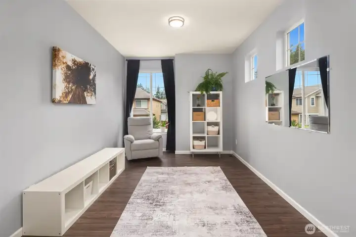 Dining Room or use this space as a quiet room. Dining Room or use this space as a quiet room.