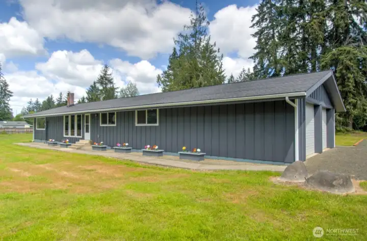 Front view of the home as you enter the property