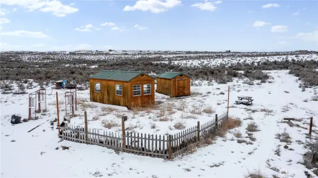 Cabin & Storage Shed ready for your imagination