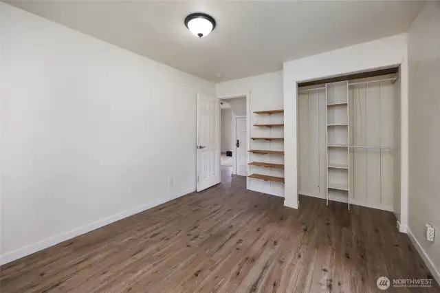 Primary bedroom on main floor