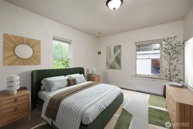 Primary bedroom on main floor