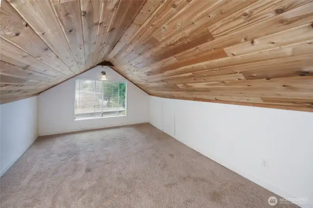 Bonus room/loft area