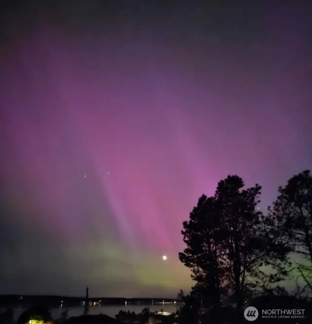 Enjoy seeing the Aurora Borealis from the comfort of your new home.