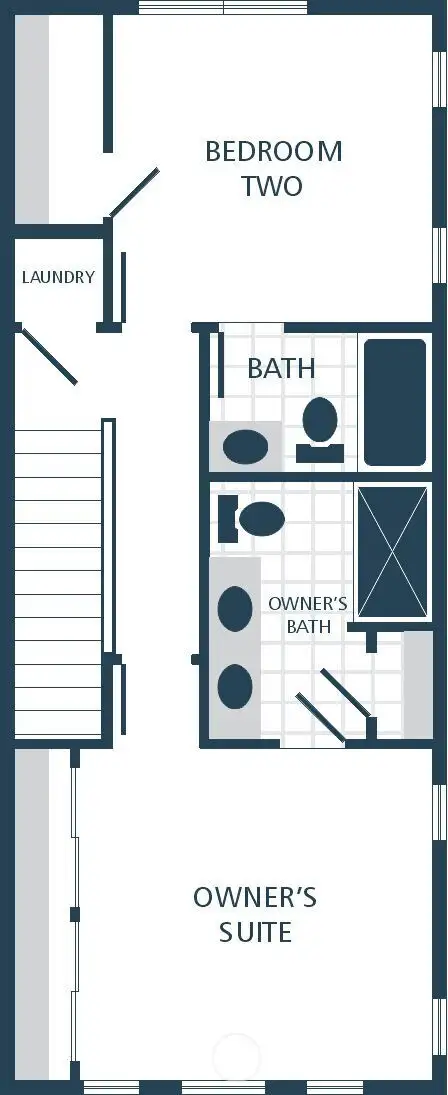 IMAGE IS A RENDERING Photographs are for illustrative purposes only. Features, finishes, interior/exterior colors, landscaping and floorplan shown may vary from actual homes built.
