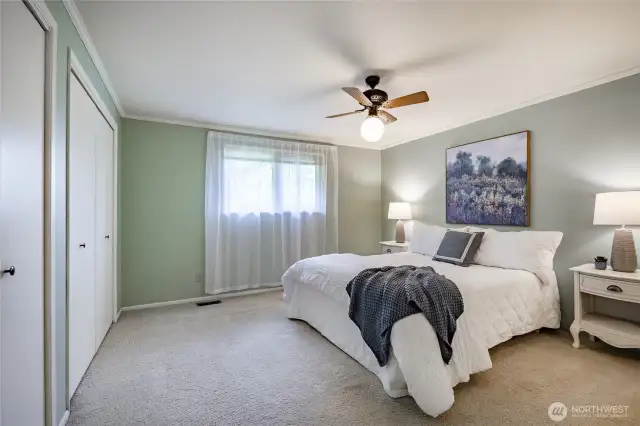 Primary Bedroom - his-and-her closets
