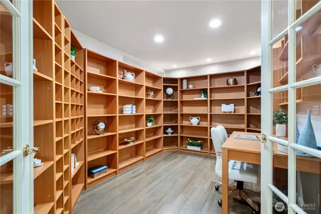 Office or library at home