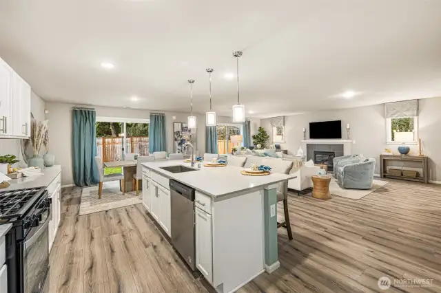 Photos are from the Finley model home in prior community. Finishes, upgrades, and features will vary