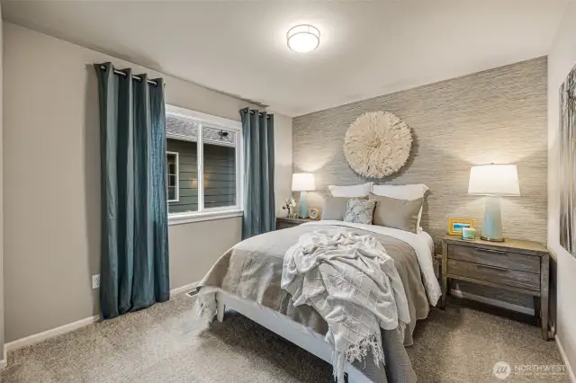 Bed #2- Photos are from the Finley model home in prior community. Finishes, upgrades, and features will vary