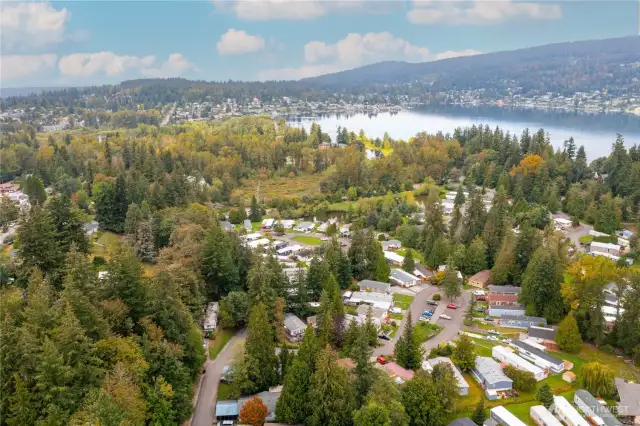 Aerial Shot of the park!